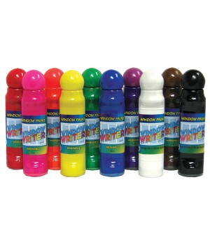 CRAFTY DAB WINDOW PAINTS & 10/PK