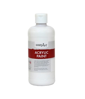 ACRYLIC PAINT 16 OZ TITAN WHITE