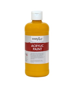 ACRYLIC PAINT 16 OZ DEEP YELLOW