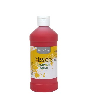 LITTLE MASTERS RED 16OZ TEMPERA