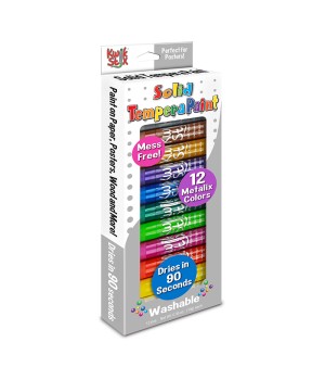 KWIK STIX METALIX 12 COLOR SET