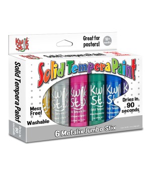 KWIK STIX PAINT 6 METALLIC COLORS