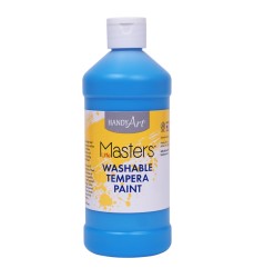 WASHABLE TEMPERA PAINT PINT LT BLUE