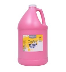 WASHABLE TEMPERA PAINT GALLON PINK