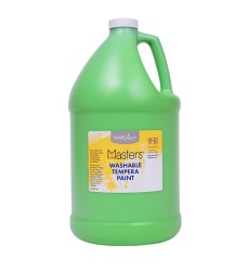 WASHBLE TEMPERA PAINT GALLON LT GRN